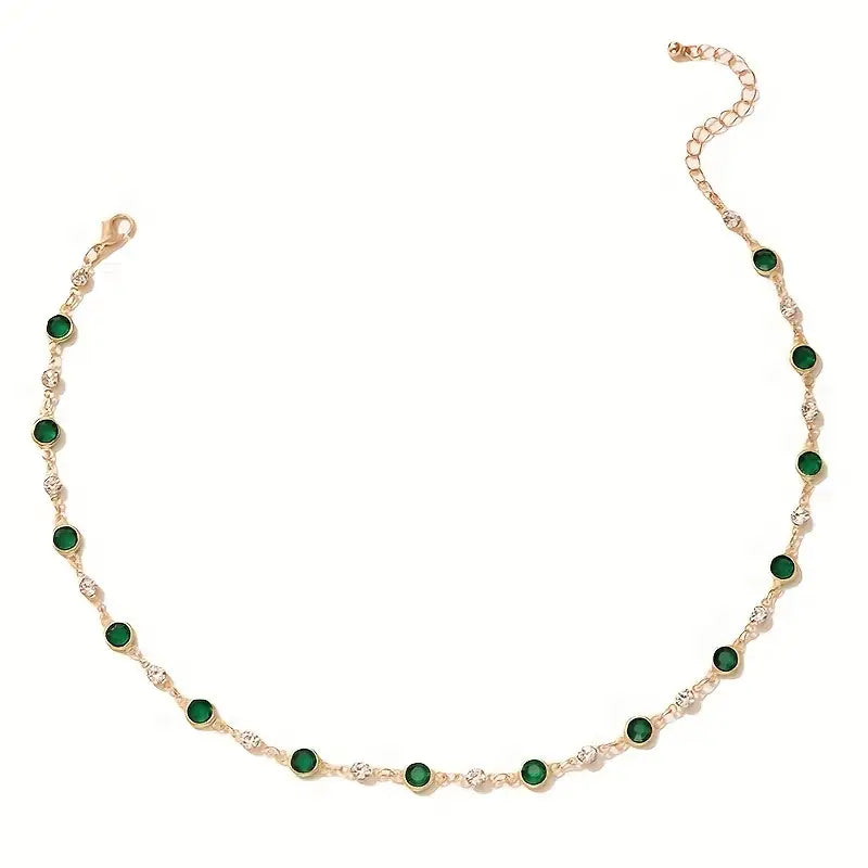 Elira Necklace – Gold Tone