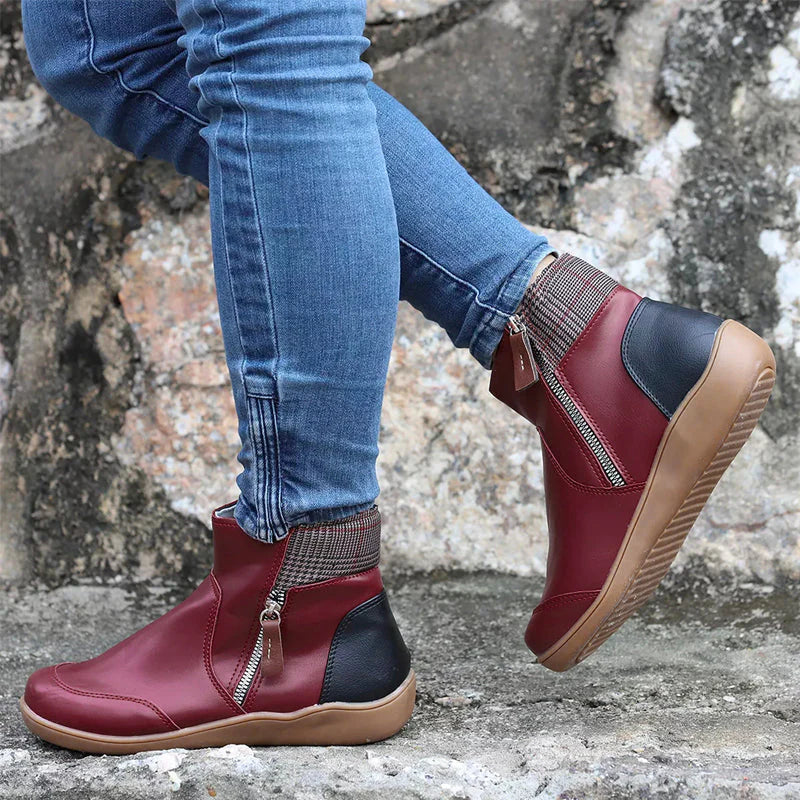 Moira™ Premium Zipper Orthopedic Waterproof Boots