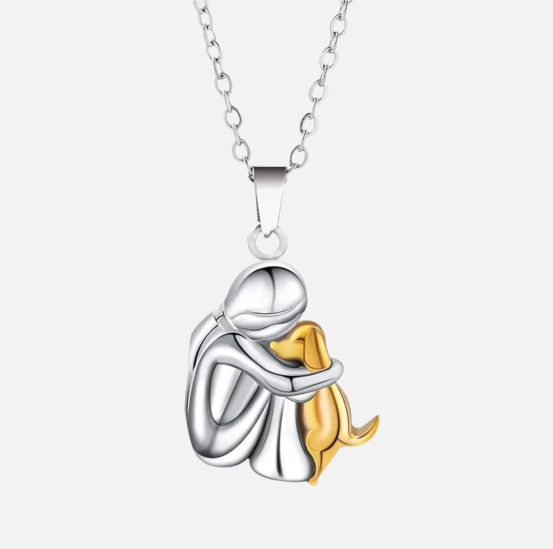 Isla Dog Embrace Necklace