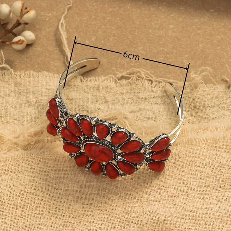 Vintage Bohemian Retro Ethnic Turquoise Bracelet