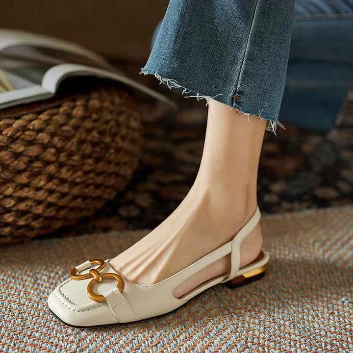 Sienna™ Orthopedic Leather Buckle Sandals