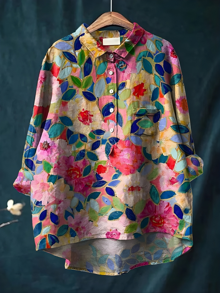 Tresha™ Playful Print Blouse