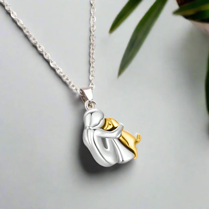 Isla Dog Embrace Necklace