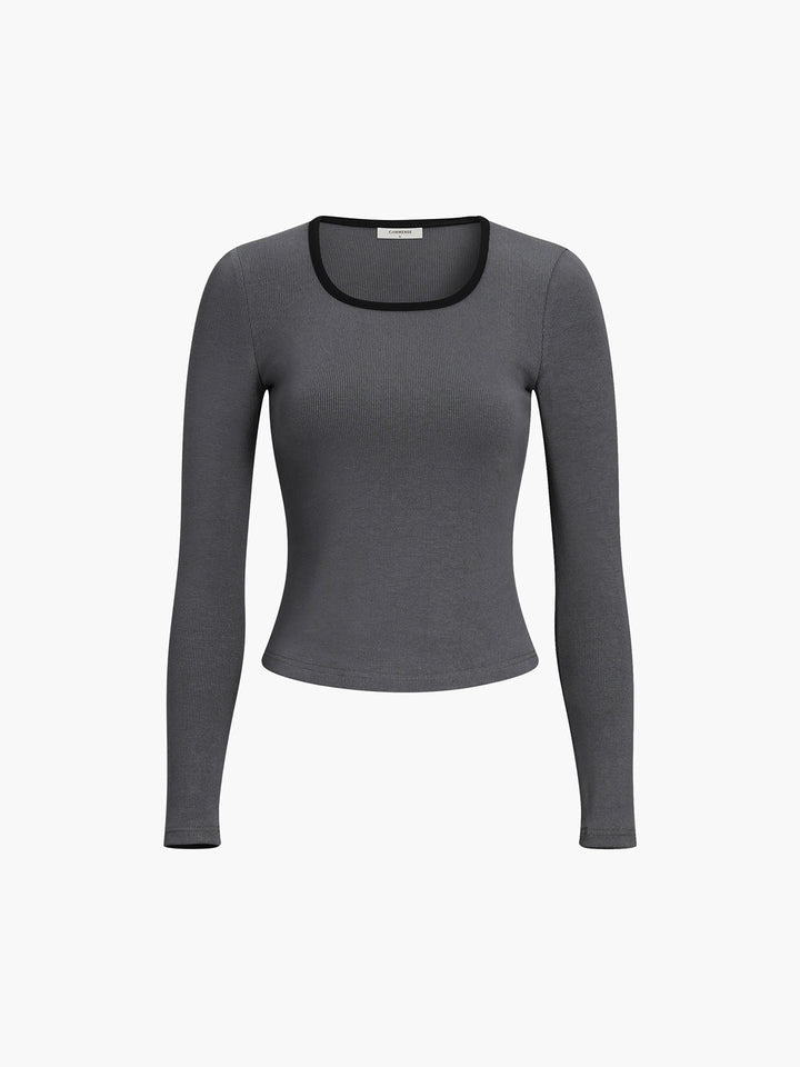 Seren French Long Sleeve Flow Top