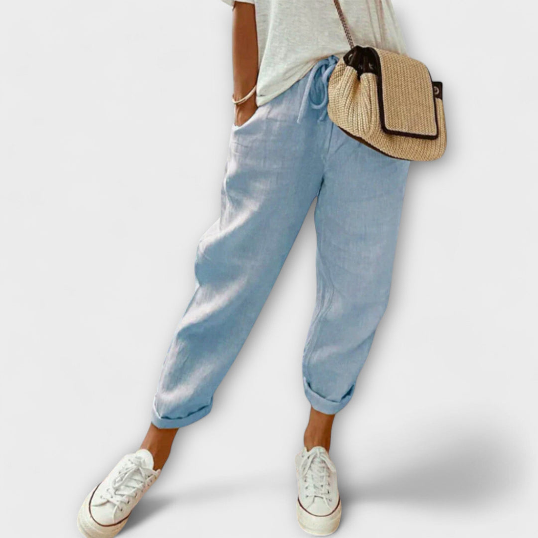 Janelle™ Relaxed Linen Trousers