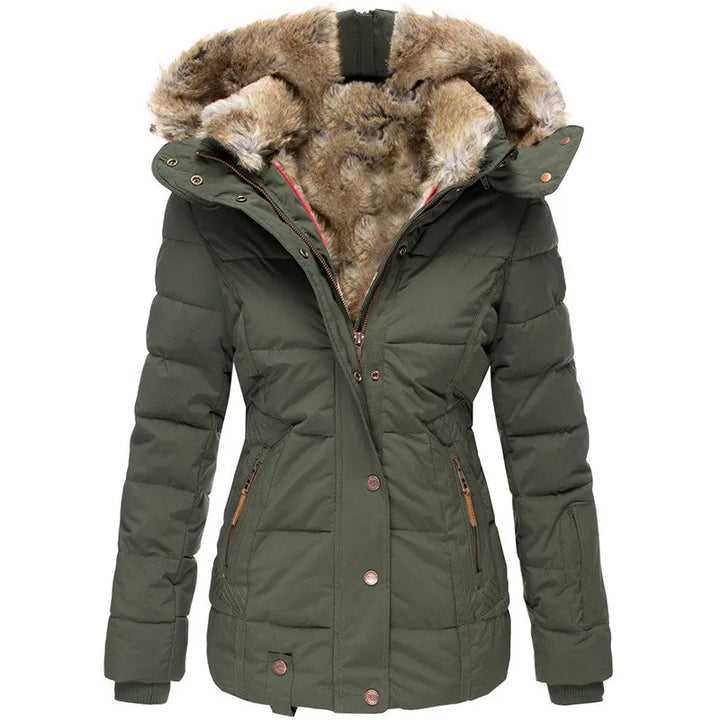 Suzie™ Warm Fur-Lined Winter Coat