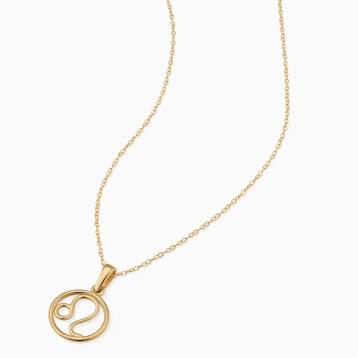 Zodiac Sign Necklace – Silver Tone