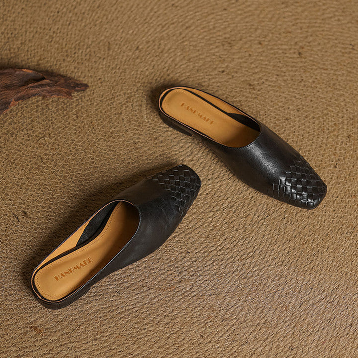 Mila™ Genuine Leather Mules