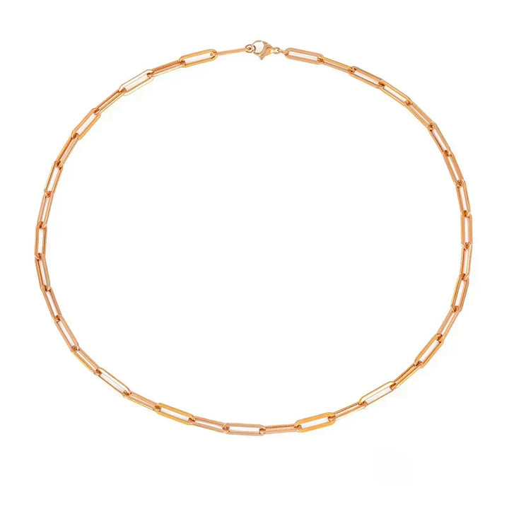 Archen Elegant Chain Necklace – Silver Tone