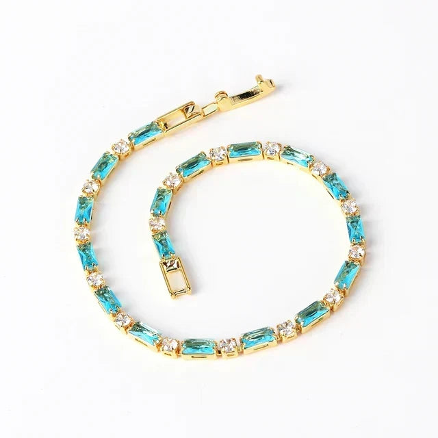 Timeless Gold Turquoise Bracelet