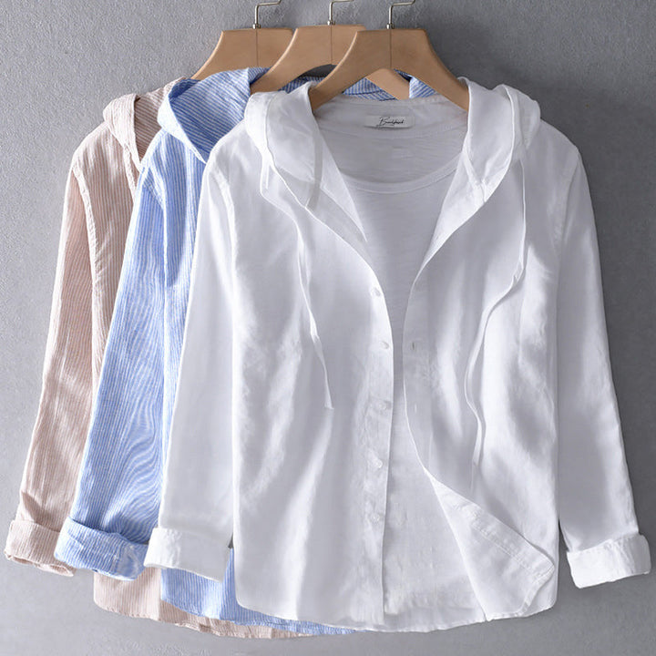 Araceli™ Breathable Linen Blouse