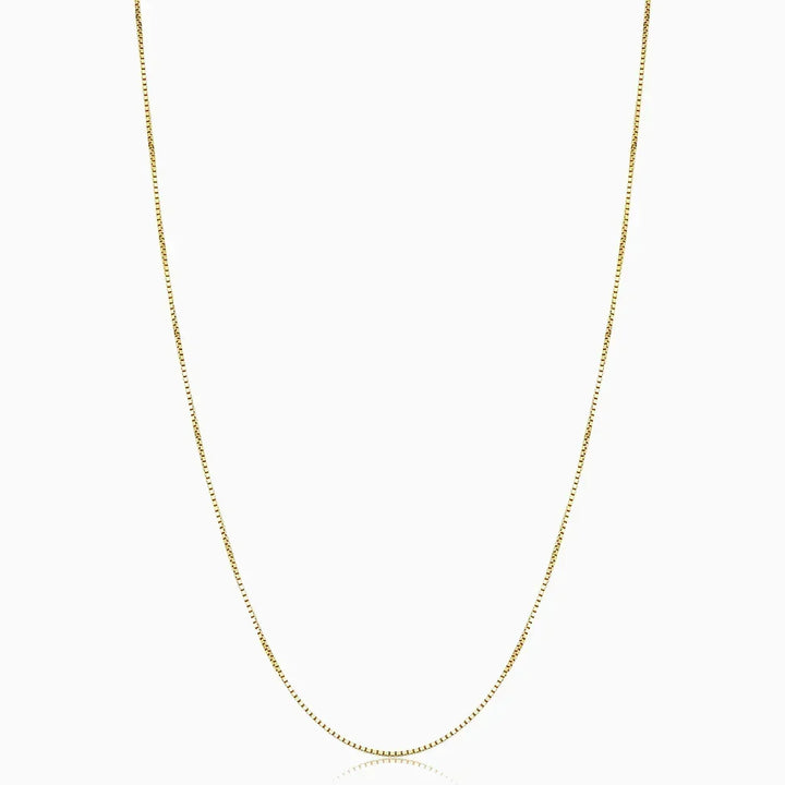 Bodega Box Necklace – Silver Tone