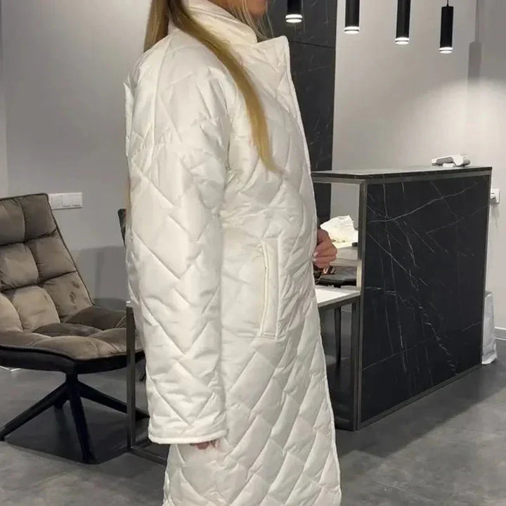 Briar™ Diamond Quilted Long Coat