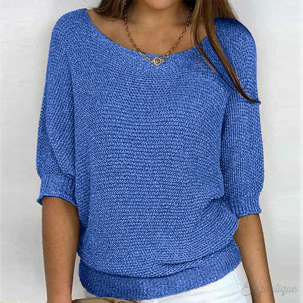 Luigia - Elegant Knit Sweater