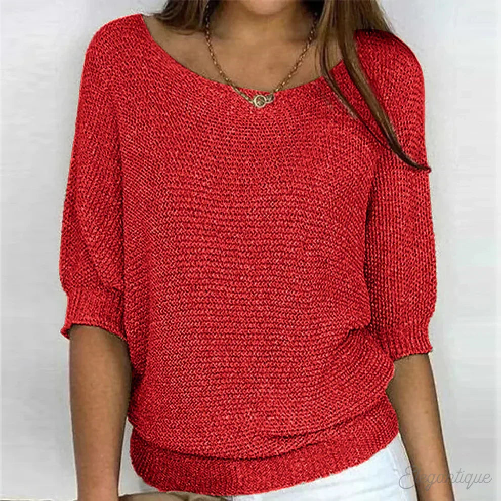 Luigia - Elegant Knit Sweater